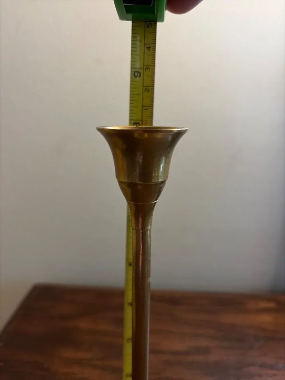 VTG Brass Taper Candle Holder - 8